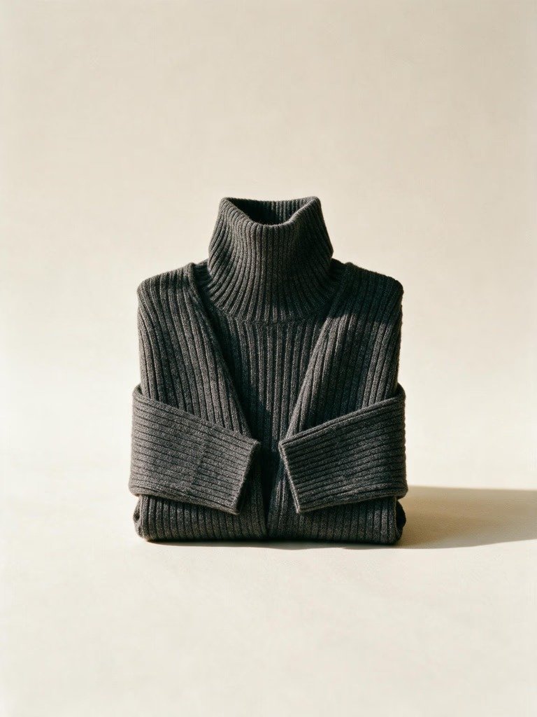 Fjord Ribbed Turtleneck