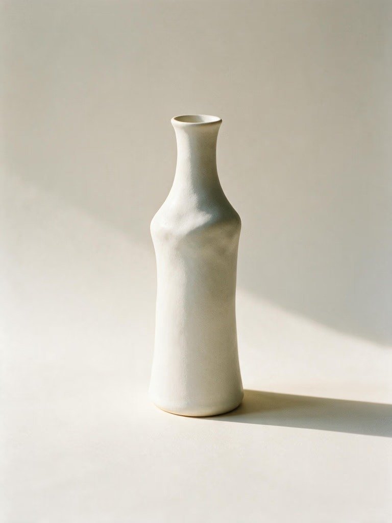 Kaolin Vase, Tall