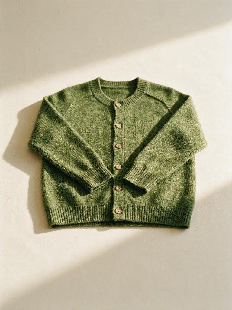 Loden Merino Cardigan