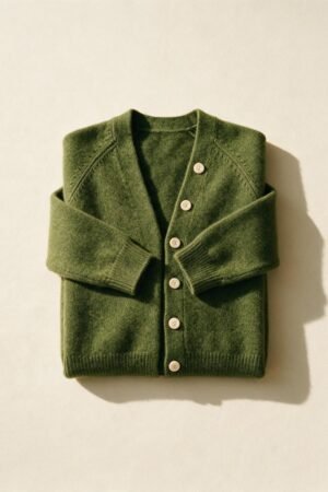 Loden Merino Cardigan